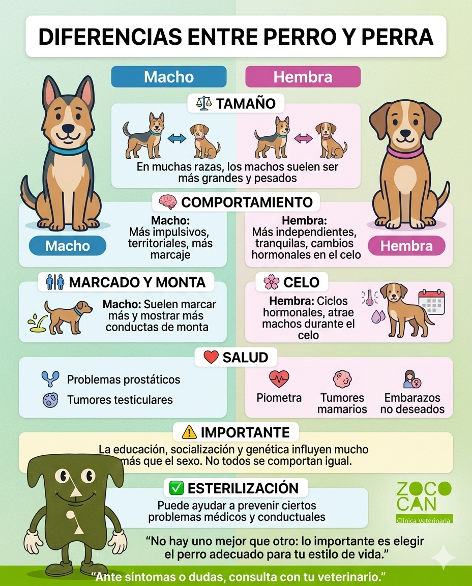 Sabes la diferencia entre macho y hembra?